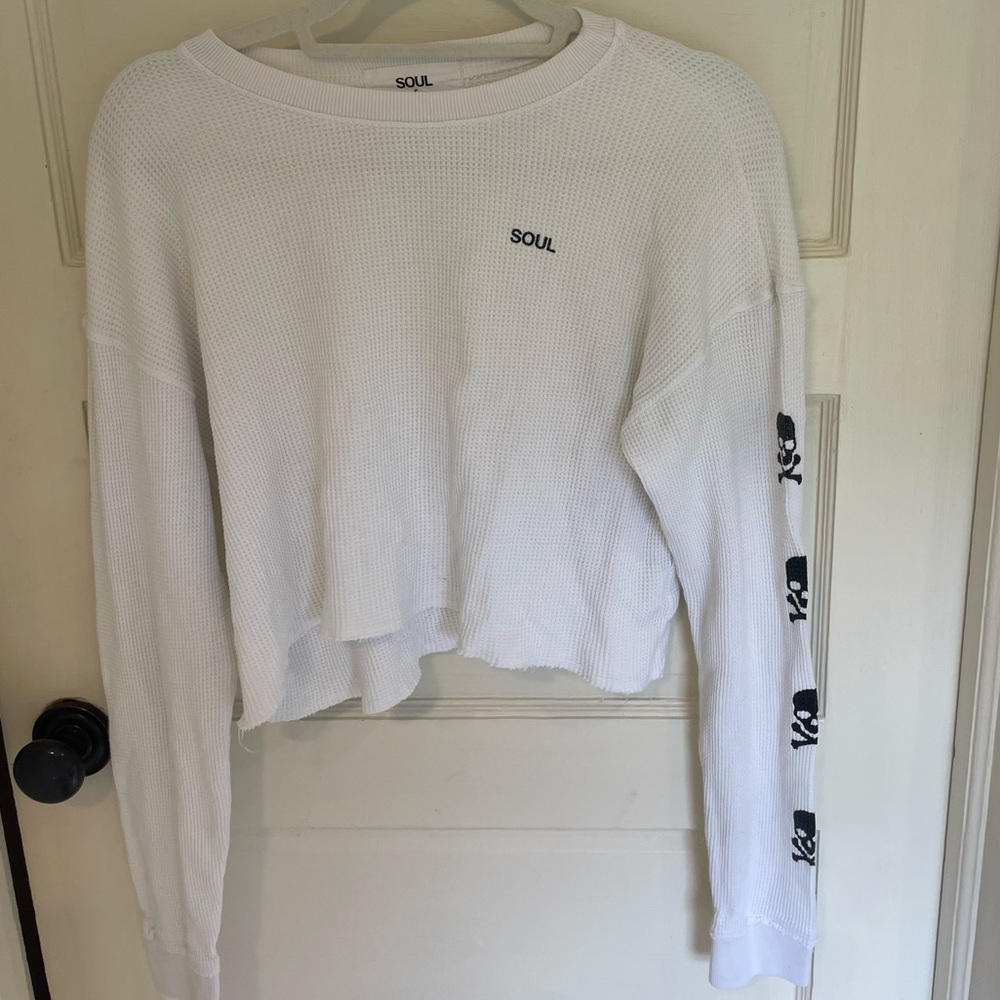 Soul Cycle Long sleeve Waffle Shirt